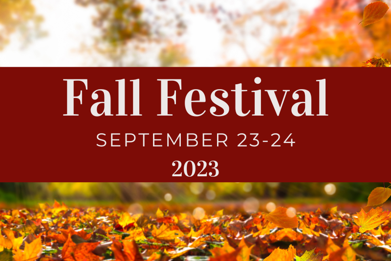 Join us at our Annual Fall Festival!